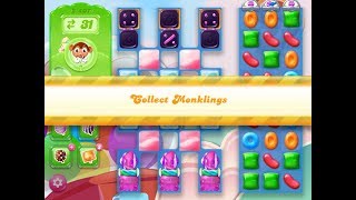 Candy Crush Jelly Saga Level 2407 (3 stars, No boosters)