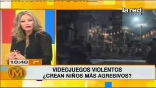 Salfate habla sobre el impacto de los videojuegos violentos en los niños