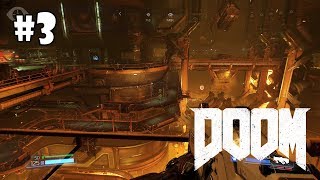 DOOM прохождение игры - Уровень 3: Плавильня (All Secrets Found + 100%)