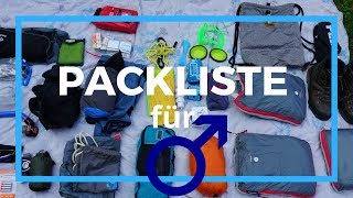 Packliste für eine Weltreise | Was haben wir im Rucksack ? Teil 1 (Flo)