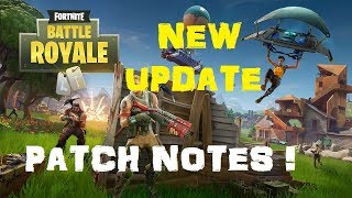 Fortnite - Battle Royale Gets Stats - 1.7.1 Patch Notes / More Chests and Loot / Weapon Changes