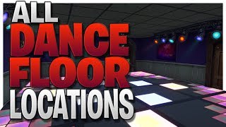 "Dance On Different Dance Floors" - *ALL* 3 Dance Floor Locations In Fortnite Battle Royale
