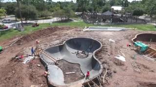 Jax Beach Sk8park by Team Pain