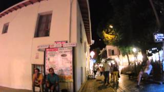 Antalya Kaş caddeleri ve çarşısı çok güzel Görüntüler