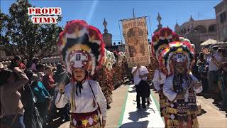 PROCESIÓN TODAS LAS DANZAS. Misa. Temastián 2018.