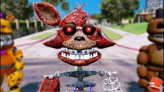 BRAND NEW IGNITED FOXY ANIMATRONIC! (GTA 5 Mods FNAF RedHatter)