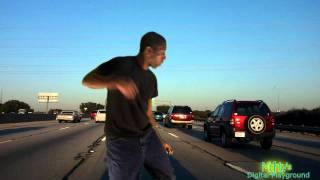 Playing in traffic