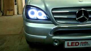Тюнинг оптики Mersedes ML 230