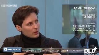 Интервью Павла Дурова, единственный перевод на русский язык