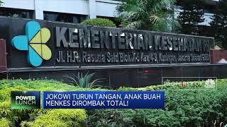 Jokowi Rombak Anak Buah Kemenkes