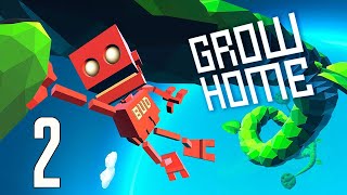Прохождение Grow Home Серия 2 "БАД исследует флоры и фауны"