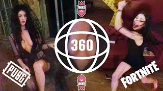 КРАСОТКИ СПОРЯТ О ИГРАХ! Fortnite PUBG CS:GO COD Apex Legends · Что лучше? · 360 VR Video #VRKINGS
