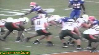 2002 Miami Hurricanes vs Florida Gators Highlights