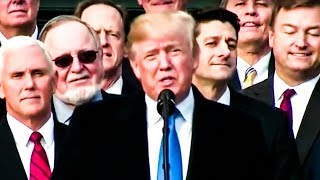 Donald Trump Lists Every Horrible Thing He's Done In Ridiculous Speech
