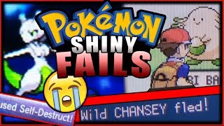 "Das Shiny ist geflohen" ?? Top 5 SHINY FAILS