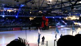 Del Playoffs 2015:Iserlohn Roosters Einlauf