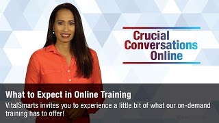 Crucial Conversations Online | What to Expect in Training