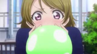 Love Live! The School Idol balloon scene