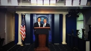 Tony Goldwyn at the White House