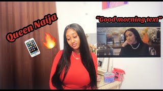 Queen Naija - Good Morning Text (Official Video) | LIT REACTION