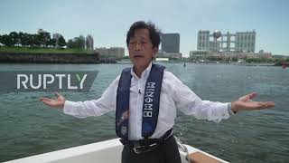 Japan: Tokyo's outdoor swimming venue "dirty" just days before Olympics