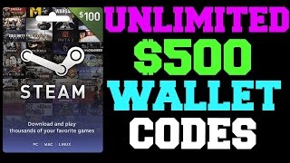 How To Get Unlimited $500 Steam Codes