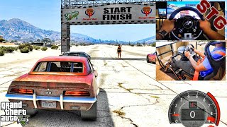 LET'S RACE PART 2| NEW CAMARO SS| (GTA 5 REAL LIFE MODS) T-GT WHEEL