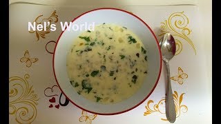 Armenian Yogurt Soup Spas - Թանապուր (թանով ապուր սպաս) - Армянский спас (танов апур)