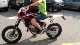 Primissima prova husqvarna 125 2010