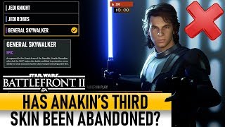 HAS ANAKIN'S THIRD SKIN BEEN ABANDONED? Star Wars Battlefront 2