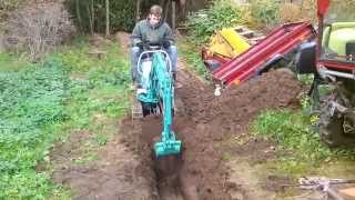 мини-экскаватор Kobelco SK005 Mini (micro) excavator – escavatore– bagger – pelle – micro shovel