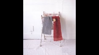 Вязание крючком. Ажурный  шарф.