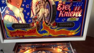 Evel Knievel Pinball Machine Restored By pinballpickers.com