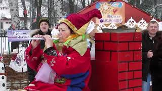 "МАСЛЕНИЦА"(1080) п. Пристень. (Неизданное) Конкурс-танец. 18.02.18.