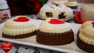Легкие и Быстрые ДЕСЕРТЫ к чаю без ВЫПЕЧКИ \ПТИЧЬЕ МОЛОКО\Творожные роллы с сухофруктами