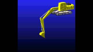 EXCAVATOR MSC.ADAMS Simulation