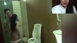 Wife puts hidden camera in man bathroom (Cheating test)