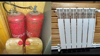 Расход дизтоплива и жидкого газа для дома 100м2!
