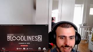 Vampires The Masquerade: Bloodlines 2: Reaction!