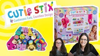 CUTIE STIX CUT & CREATE WITH PIXIE AND AMELIE | Little Kelly & Friends ToysReview for Kids