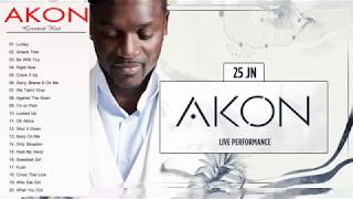 Akon Greatest Hits[Full Album] Best Songs Of Akon Nonstop Playlist 2017 Live Collection
