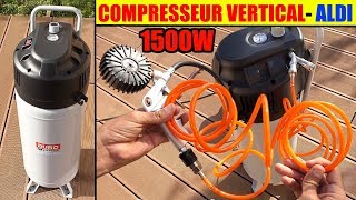 compresseur aldi duro vertical cuve 50 L sans huile compressor kompressor