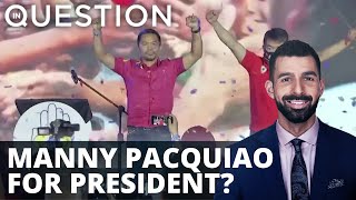 President Pacquiao? Boxing star announces bid in Philippines