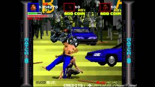 Pit Fighter - Atari classic arcade game - 1CC (Speedrun play)