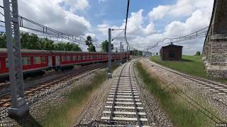 Transport Fever 2 Mitfahrt ICE Linie 37 (Theissen - Falkenau - Eggstätt)