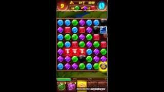 Как пройти 136 уровень игры Планета самоцветов?