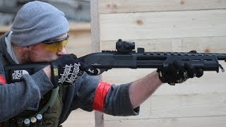 Airsoft War M870 Shotgun, KWA M4 The Depot Glasgow HD