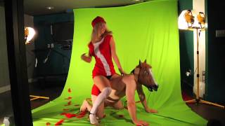 SCREEN TEST SLUTEVER - (KARLEY SCIORTINO) ON HORSE