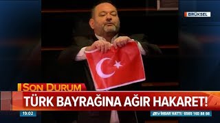 Türk bayrağına ağır hakaret! - Atv Haber 30 Ocak 2020