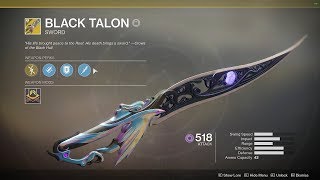 Destiny 2 - Black Talon is a Beast in Gambit (Army of One)